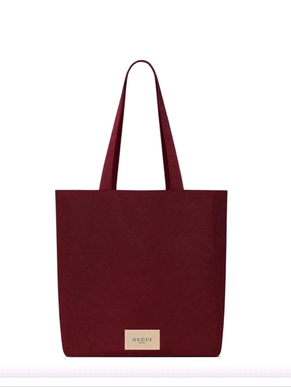 Gucci (Burgundy Red) Beauty Canvas Tote Bag